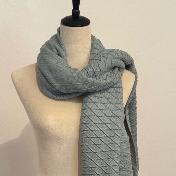 Anne Klein Light Blue-Grey Scarf — New With Tags - Picture 1 of 4